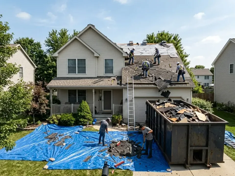 roof-replacement-debris-remova-004 — frequently asked questions, Cheapest Dumpster Rentals in Afton, WY